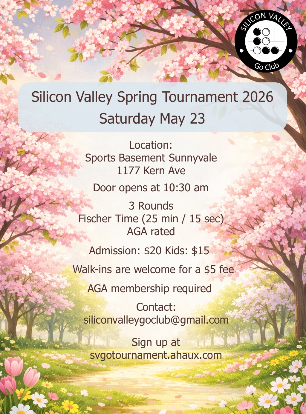 Silicon Valley Tournament poster